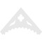 Ekena Millwork Pitch Wellington Architectural Grade PVC Gable Pediment, 60"W x 35"H x 1"P (14/12) GPP060X035X100WEL - alternate 4